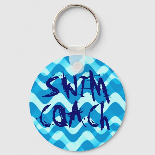 SWIM COACH-Sleutelhanger Sleutelhanger (Voorkant)