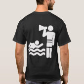 Swim Coach T Shirt (Achterkant)