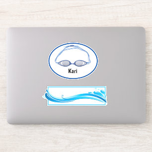 SWIM-computer Sticker