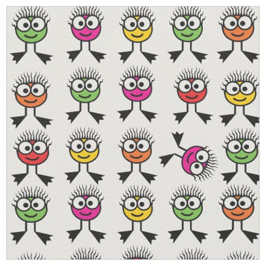 Swim Creature Fabric Stof (Close Up)