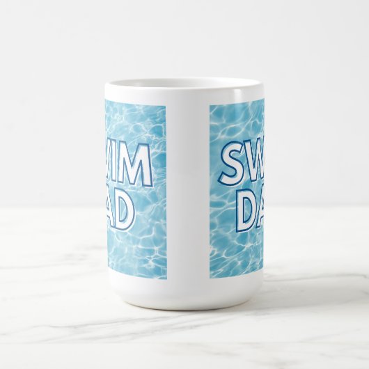 Swim Dad Coffee Mug (Centre)