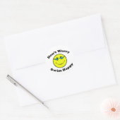 Swim Happy Ronde Sticker (Envelop)