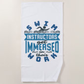 Swim Instructors Get Immersed In Their Work Strandlaken (Voorkant)