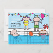 Swim - Invitation (Devant)