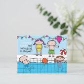 Swim - Invitation (Debout devant)