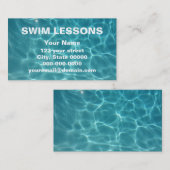 Swim Lessons Visitekaartje (Voorkant / Achterkant)