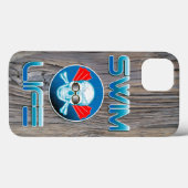 Swim Life Note 4 Case Cover (Achterkant (horizontaal))