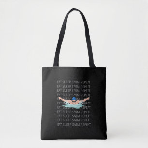 Swim Love Funny Swimming Boy Sport Draagtas