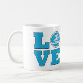 Swim Love Mug Pour Les Nageurs Compétitifs ou Les (Gauche)