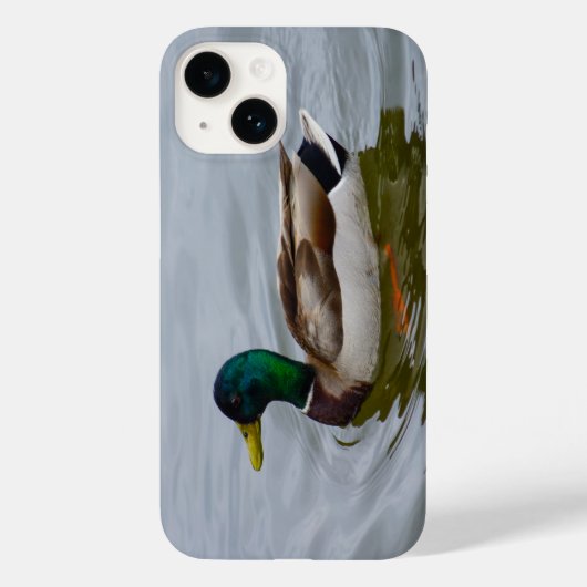 Swim Mallard Swim iPhone Case (Achterkant)