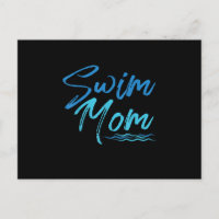 Swim Mam zwemmen Funny Cute Gift