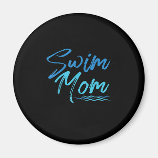Swim Mam zwemmen Funny Cute Gift Magneet