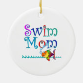 Swim mama keramisch ornament (Achterkant)
