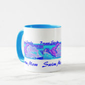 Swim Maman Coffee Mug (Devant gauche)