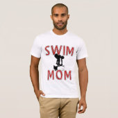 SWIM MOM T-SHIRT (Voorkant volledig)