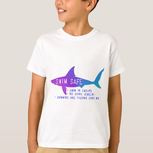 Swim Safe Shirten T-shirt (Voorkant)