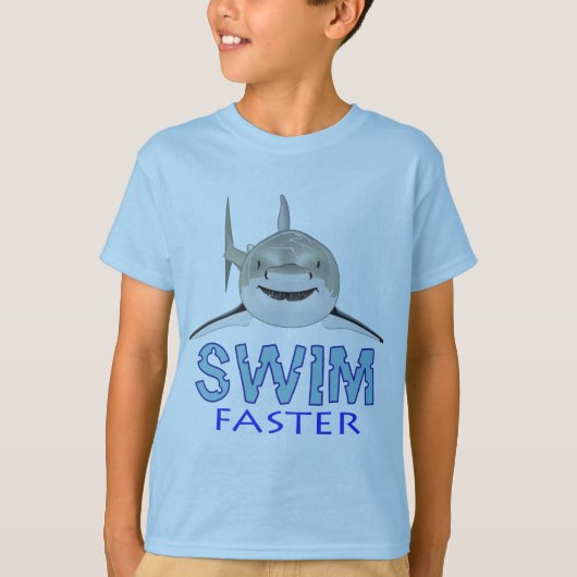 Swim sneller t-shirt (Voorkant)