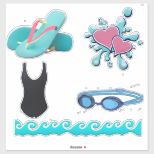 Swim Stickers