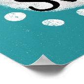 Swim Swam Poster Poster Mur Art (Coin)