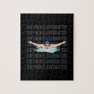 Swim Swimmer Love Funny Swimming Boy Sport Legpuzzel