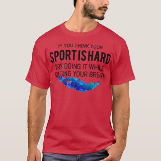 Swim Swimmer-zwemsport T-shirt