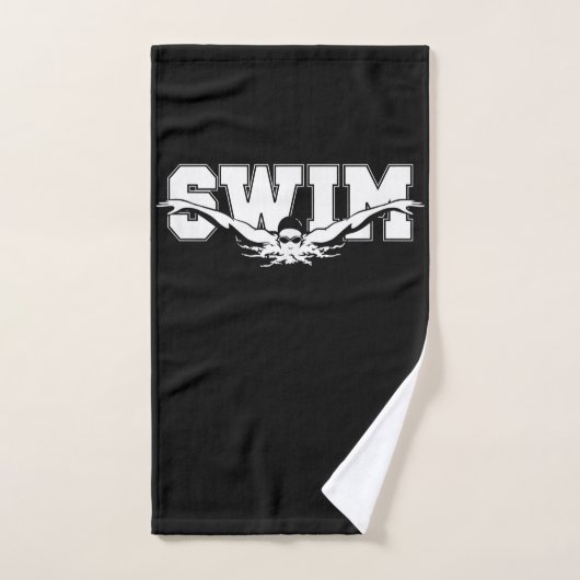 Swim Swimmers Compétitivité Natation Athlétisme Ca (Serviette à main)