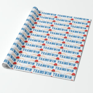 Swim Team Cadeaupapier