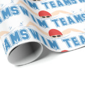 Swim Team Cadeaupapier (Rol Hoek)