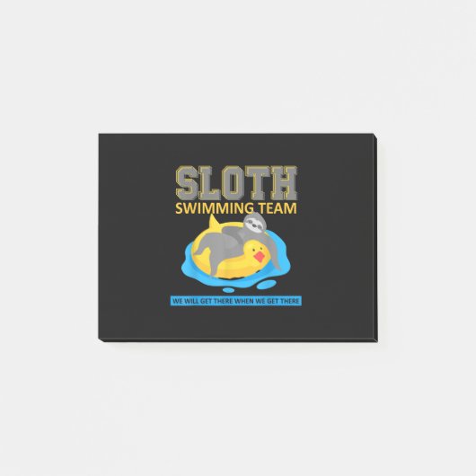 Swim Team Funny Gift Post-it® Notes (Voorkant)