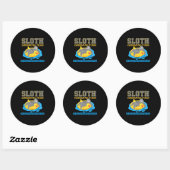 Swim Team Funny Gift Ronde Sticker (Vel)