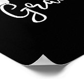 Swim Team Grandpa Papa Swimming Meet Swimmer Gift Poster (Hoek)