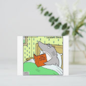 Swim W/The Lawyers Funny T - shirts Gifts & Collec Briefkaart (Staand voorkant)