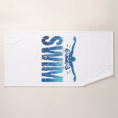 Swim - zwemmer badhanddoek (Badhanddoek)