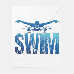 Swim -  zwemmer fleece deken