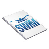 Swim - zwemmer notitieboek (Rechterzijde)