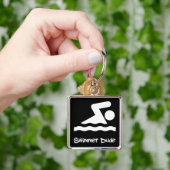 Swimmer Man Sleutelhanger (Hand)