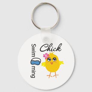 Swimming Chick Sleutelhanger