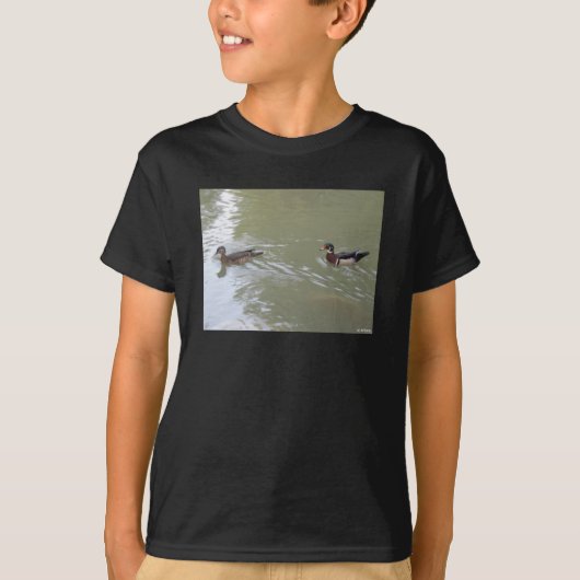 Swimming Ducks T-shirt (Voorkant)