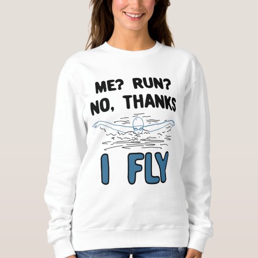 Swimming - I Fly Trui (Voorkant)