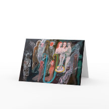 Swimming in the Spirit World greecard