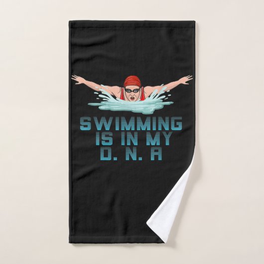 Swimming Is (Serviette à main)