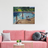 Swimming Pool Canvas Afdruk (Insitu (Woonkamer))