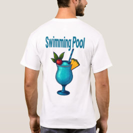 Swimming Pool T-Shirt – Retro Tropical Cocktail
