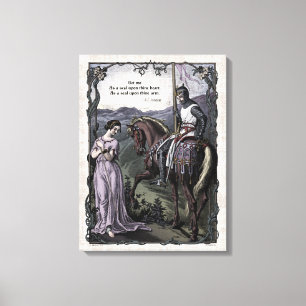 Swinburne "An Old Saying", toile d'art victorienne