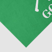 Swing als een golfer golf tissuepapier (Detail)