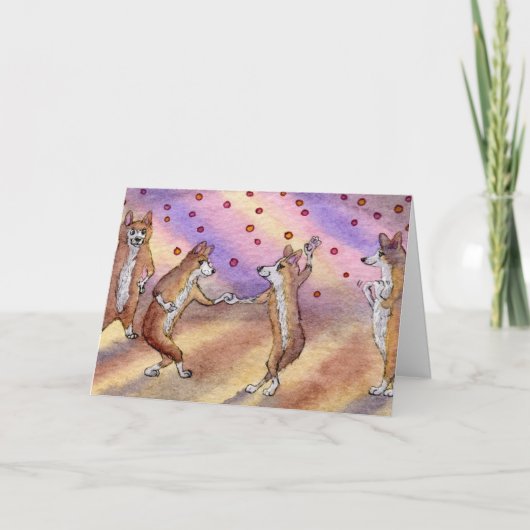 Swing, Baby, Swing! Verjaardag KAART (Voorkant)