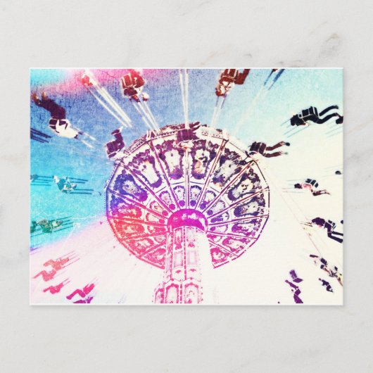 Swing Carousel Briefkaart (Voorkant)