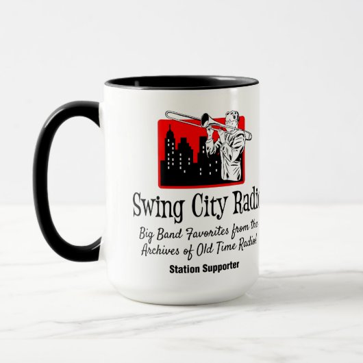 Swing City Radio - 15oz Mok (Links)