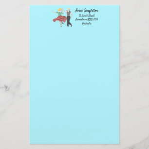 Swing Dance Briefpapier