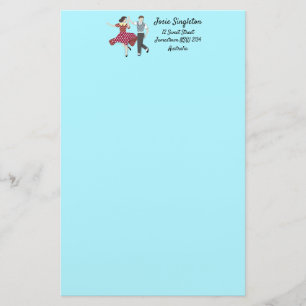 Swing Dance Briefpapier